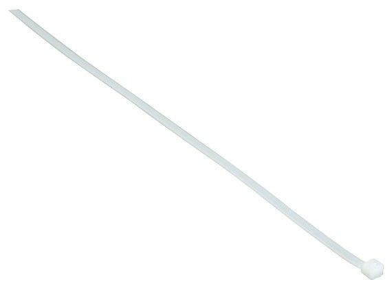 Cable Tie, 100pcs/Bag, White Color - 4in / 6in / 8in / 12in / 14in