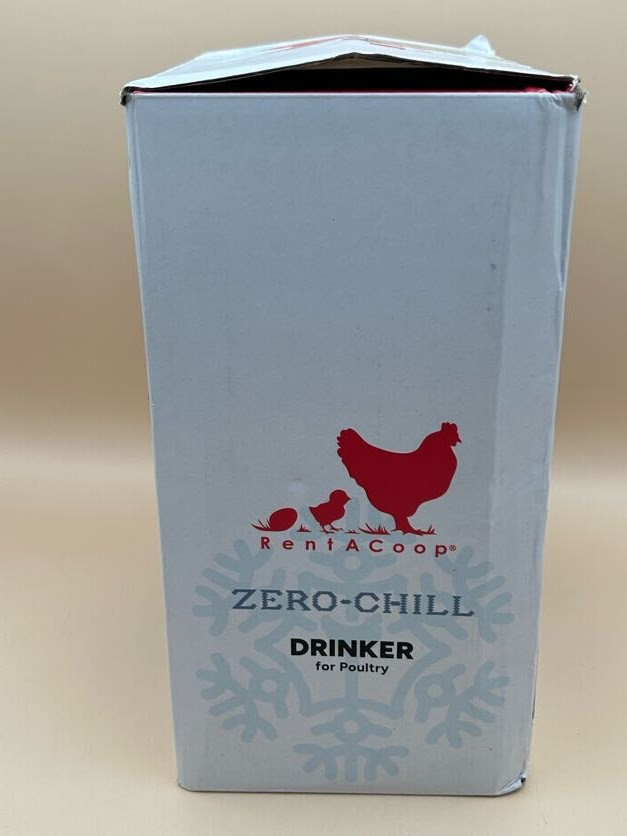 Zero Chill Heated Drinker 64Oz All-In-One High-Performance Poultry Waterer