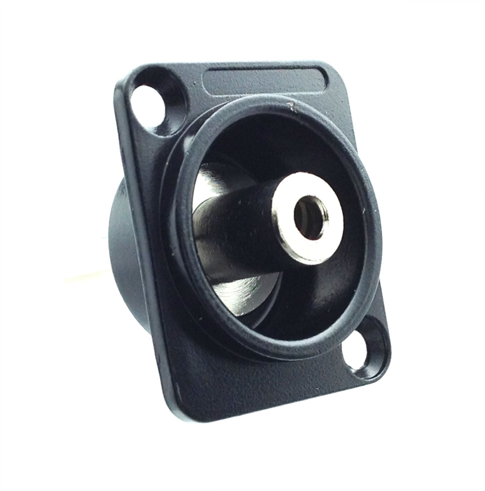 3.5mm TRS Female D Type Panel Mount - Pass Through