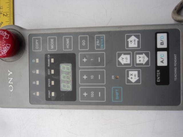SONY TEACHING PENDANT MOTION JOG T18321