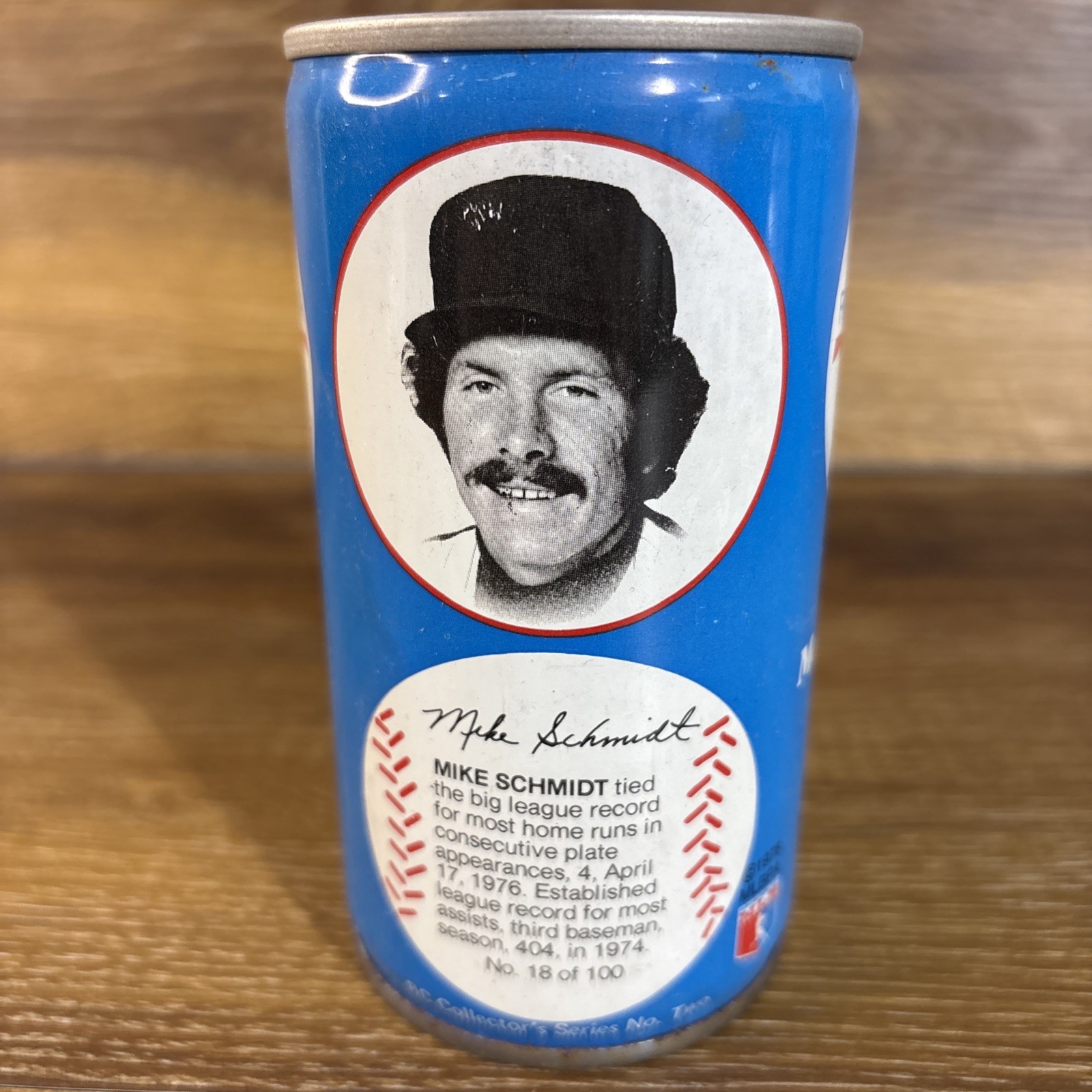 1978 Royal Crown RC Cola Baseball Collectors Series 2 Mike Schmidt #18 OF 100