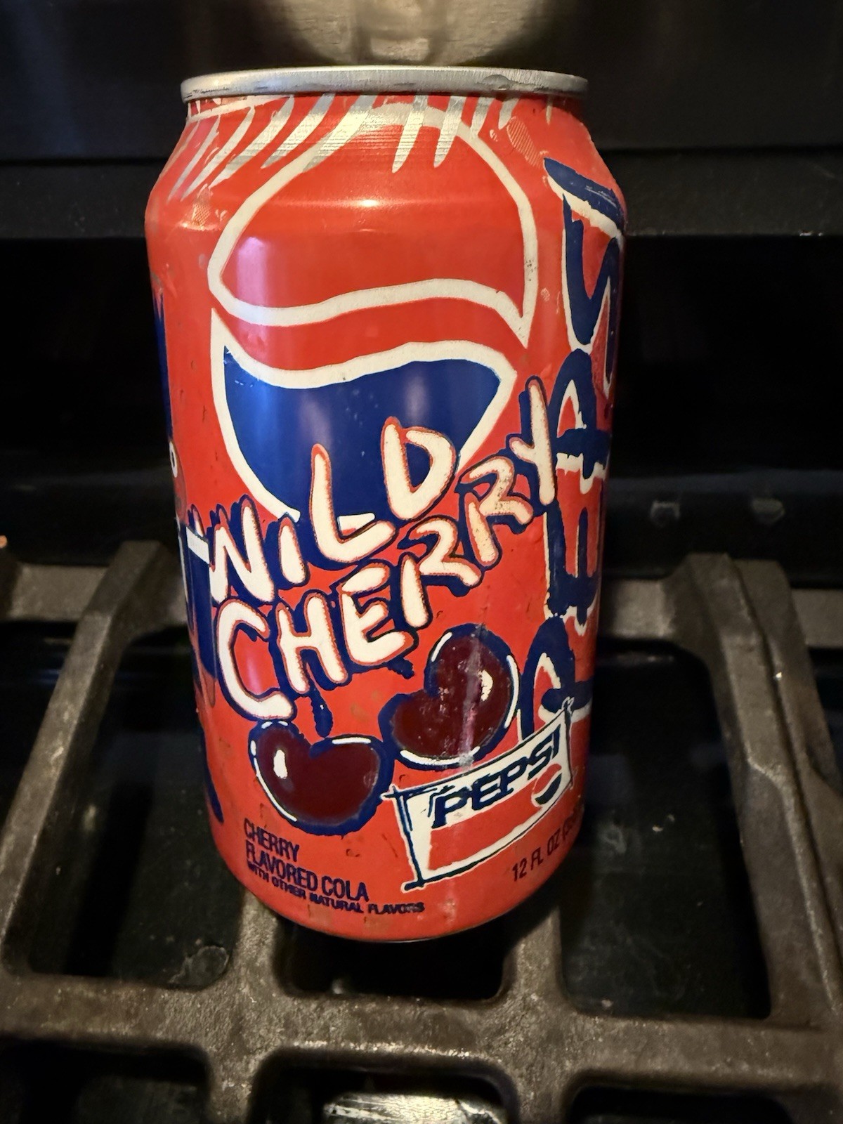 Vintage PEPSI WILD CHERRY 🍒 Original EMPTY Soda 🥤 CAN JUNE 16, 1997 3/7/26(2)