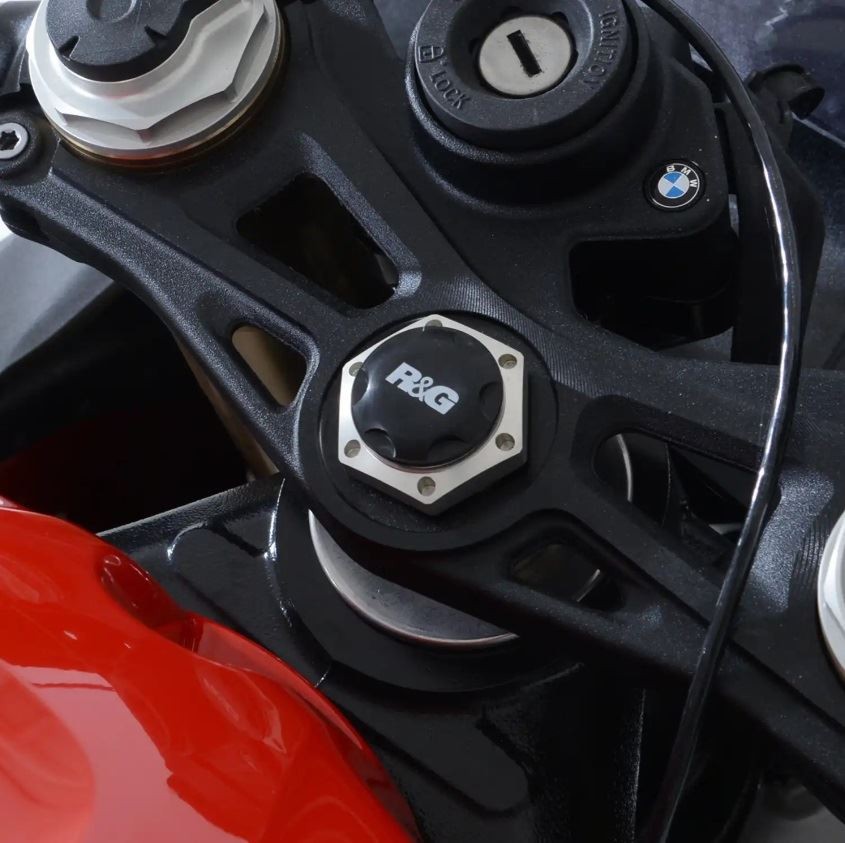 R&G Top Yoke Cap Black Triumph Trident 660 2021 - 2024