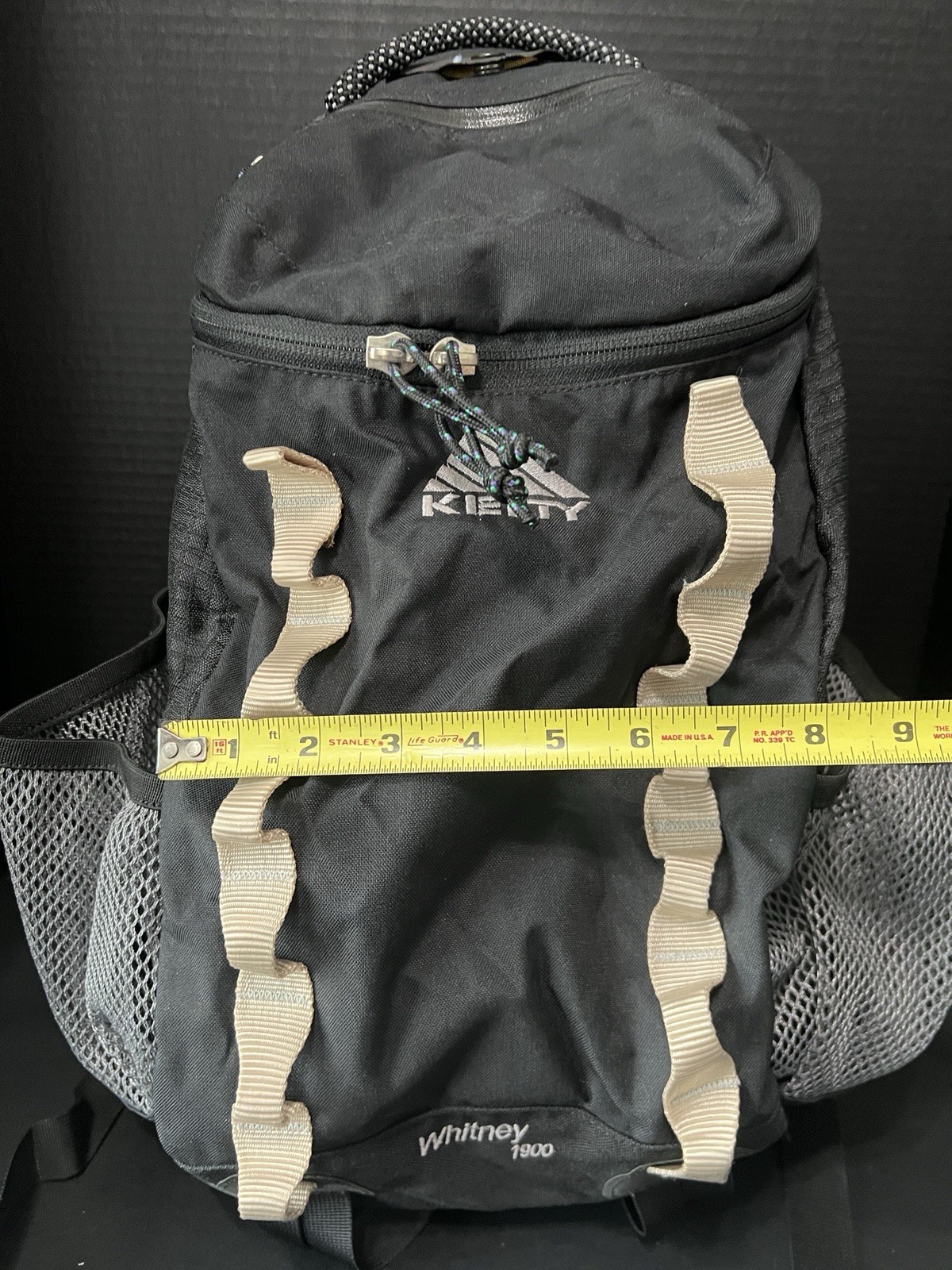 Kelty Whitney 1900 Black Backpack Hiking Hydration Daypack Style 22033060