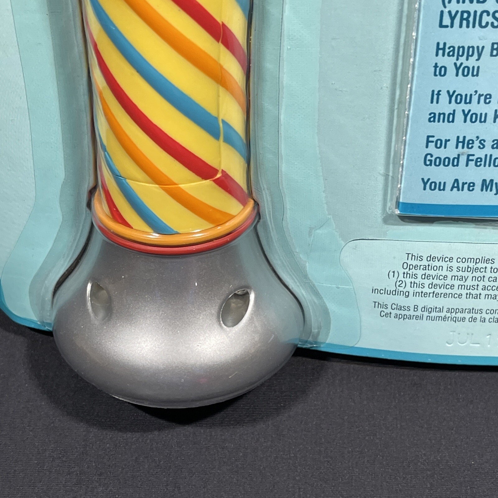Hallmark Birthday Happy Okee Karaoke Microphone