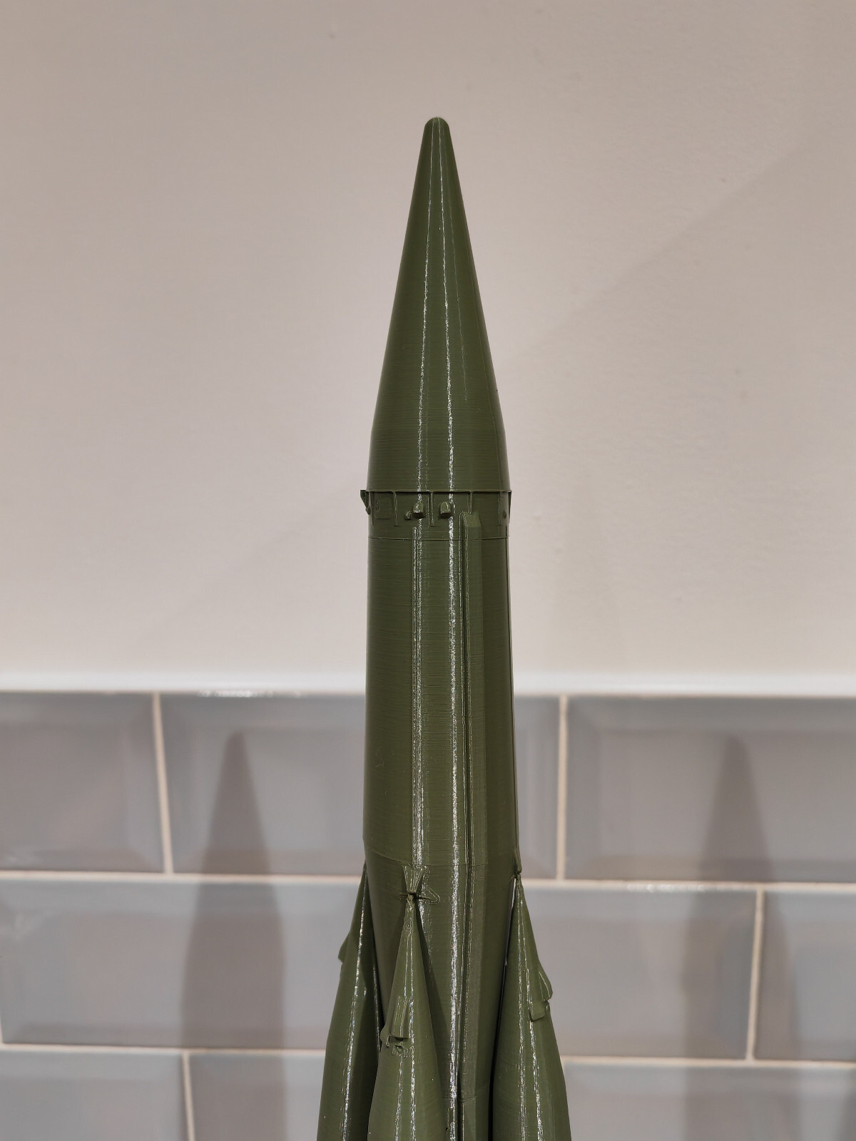 Soviet Missile R7 ICBM Ship Rocket Model 1:72 scale 465mm 18inch