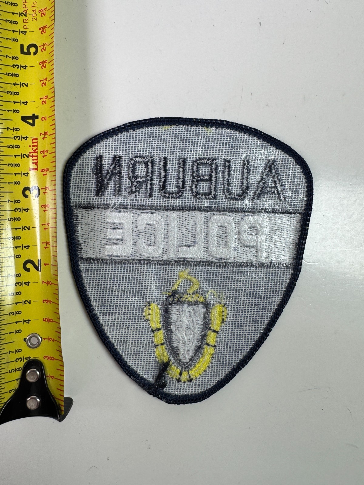 Auburn Police Massachusetts MA Patch C7