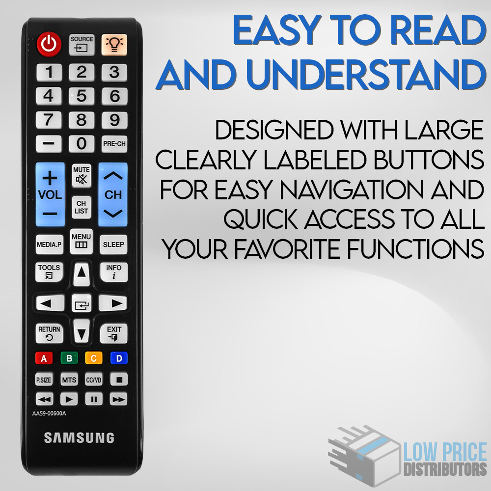 Genuine Samsung AA59-00600A Remote Control w/ Backlight Button UN40EH5000