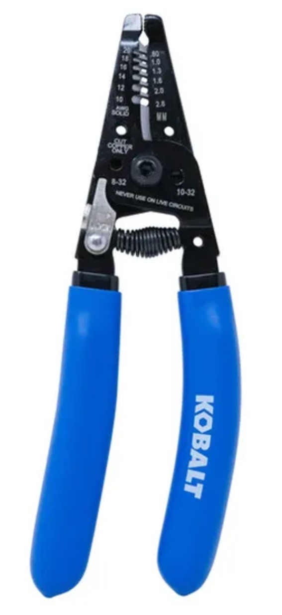 New Kobalt 7.5 Long-Nose Multi-Purpose Wire Stripper COPPER (024)