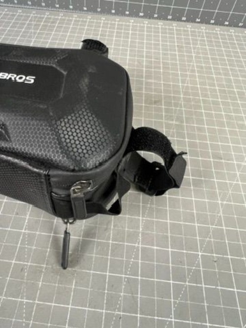 Rockbros Bicycle Storage Bag w/Hook & Loop Straps & Internal Compartments Black