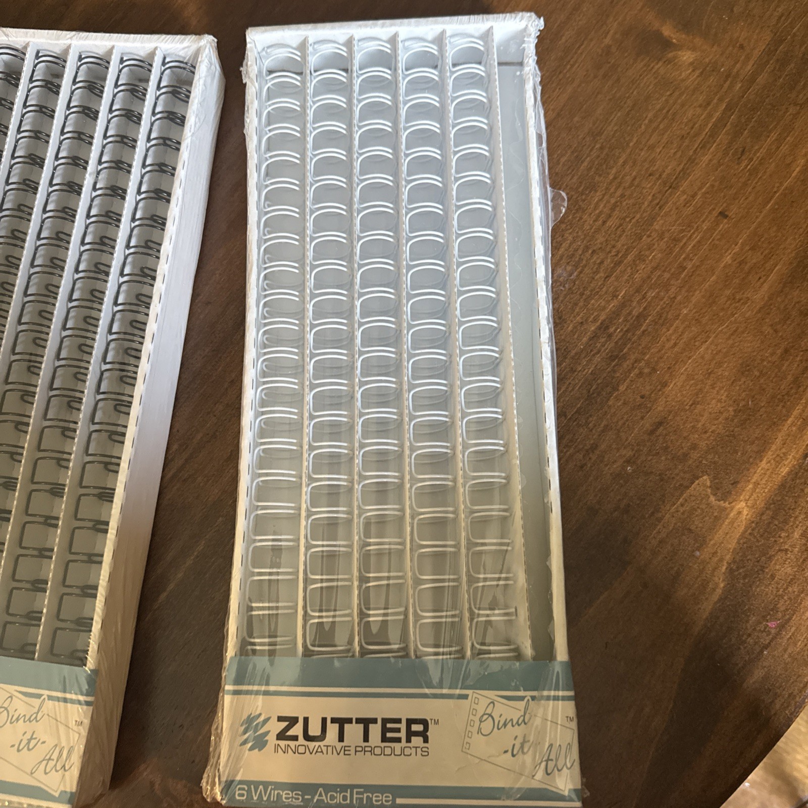 Zutter Bind it All, Black, Silver, & White Binding Coil Wires 3 Packages