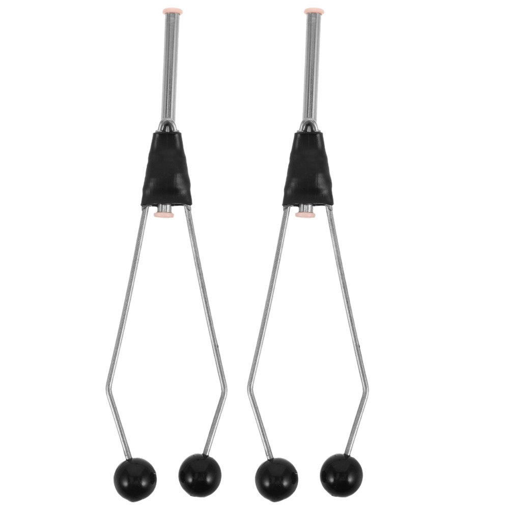 2pcs Fly Tying Bobbin Holder: Fly Fishing Ceramic Feet Stainless Bobbin