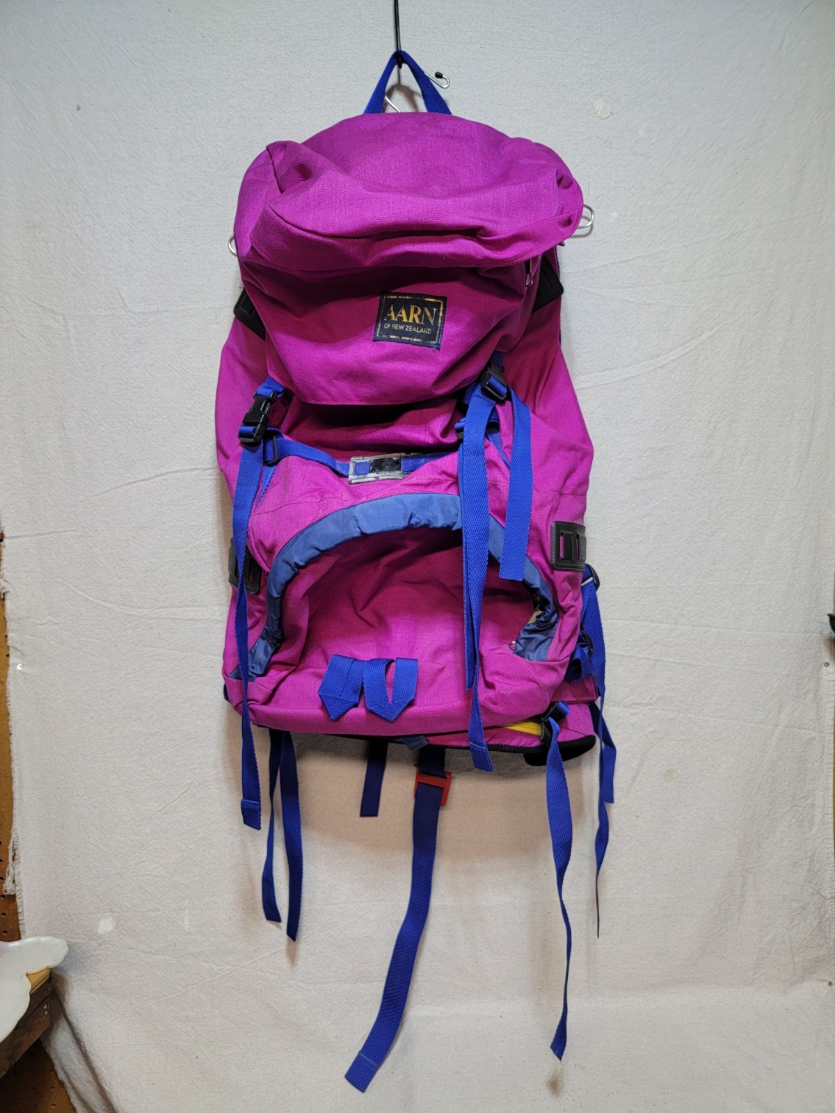 Vintage Aarn Backpack Long Backlength XL Hipbelt Hiking Camping Hunt Backpacking