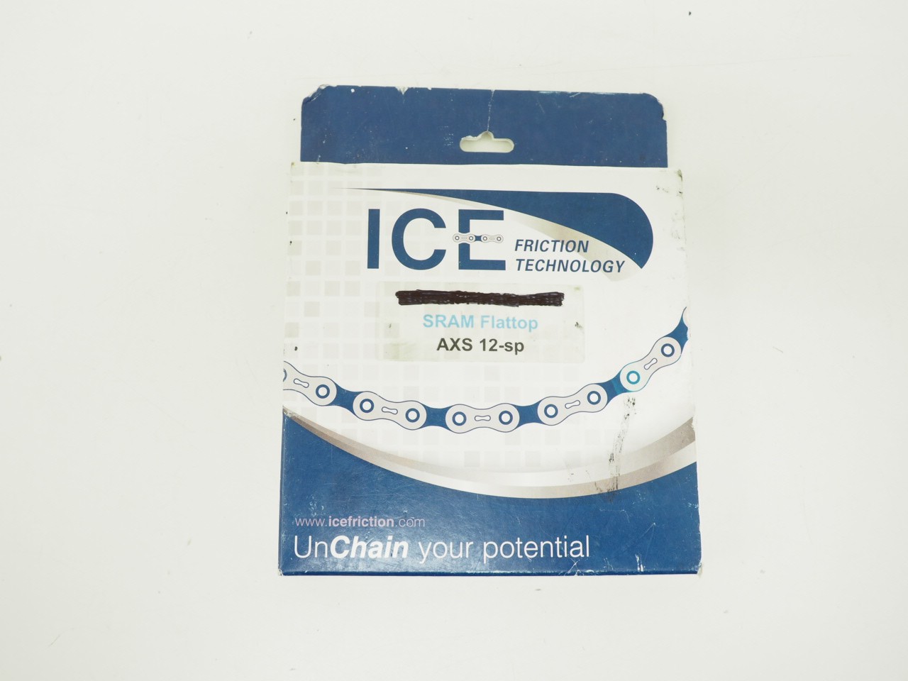 New! Ice Friction Technology Sram Flattop AXS Bicycle Chain Waxed w/ Link