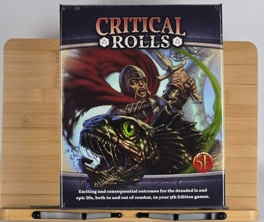 Critical Rolls DnD Random Crit/Fails Nord Games Boxed Set New Sealed Tarot Cards