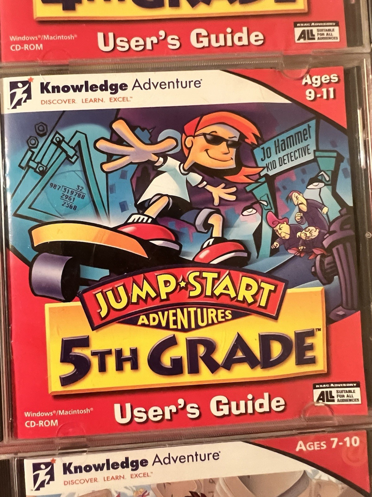 vintage JumpStart Learning System 12 CD-ROM Box Set Missing One CD Most Sealed.
