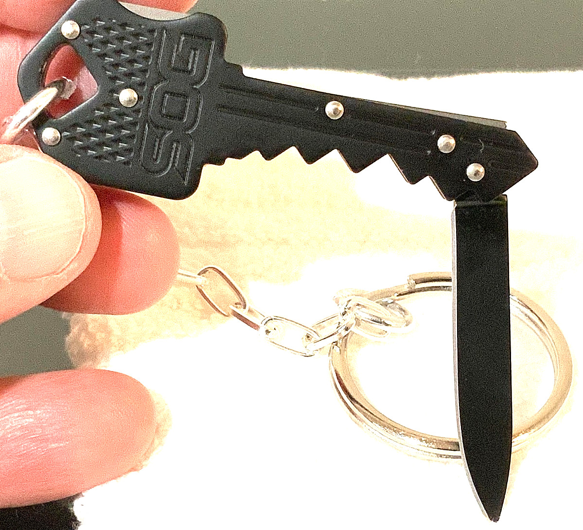Mini-Key Knife Keychain