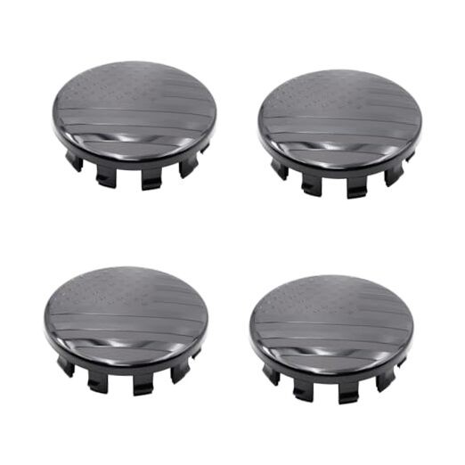 Wheel Center Caps for Ram 1500 2019-2024 Truck 20 Inch Wheels | 4PCS 63mm black