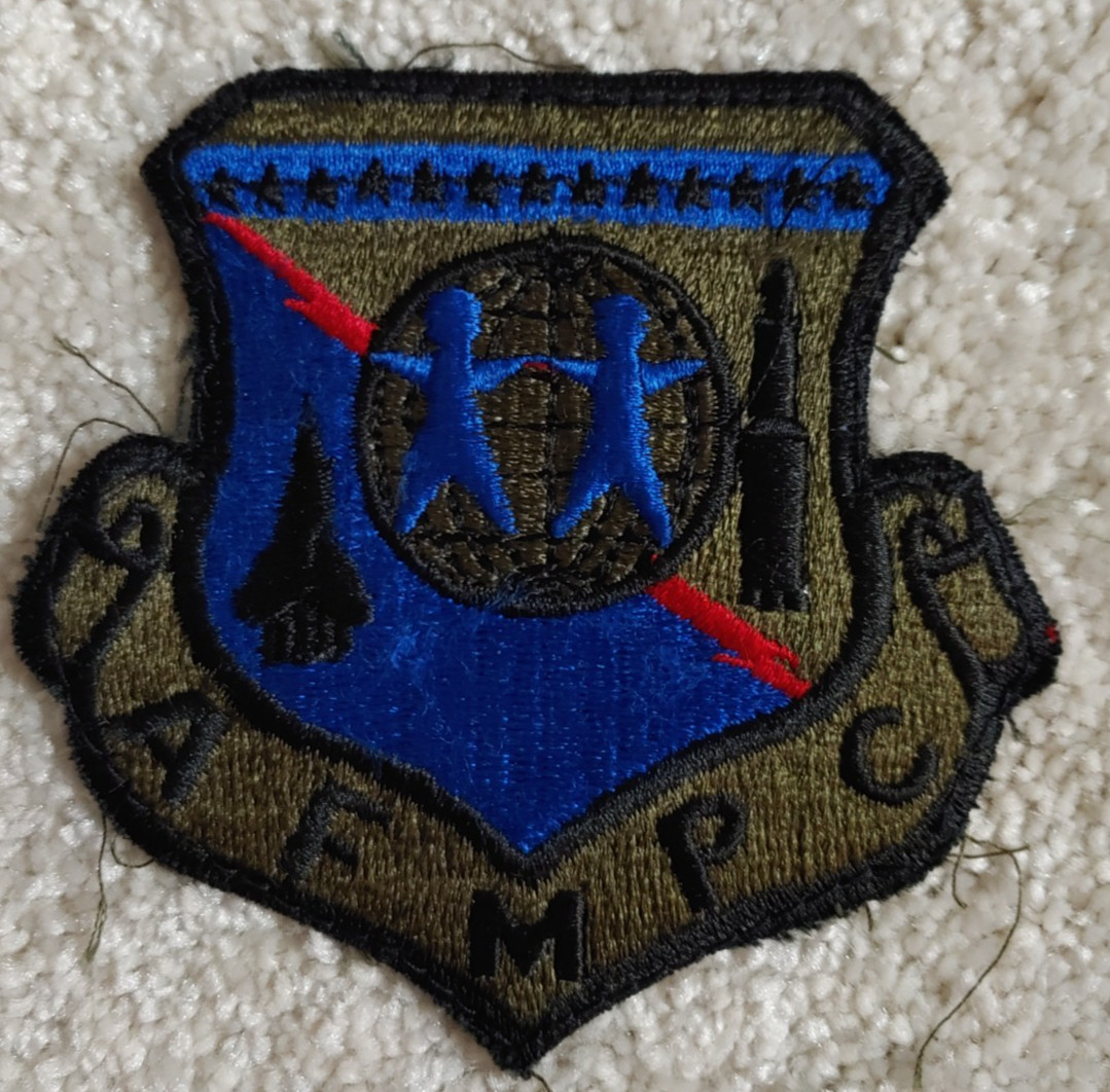 Military Militaria USAF AFMPC (Air Force Military Personnel Center)
