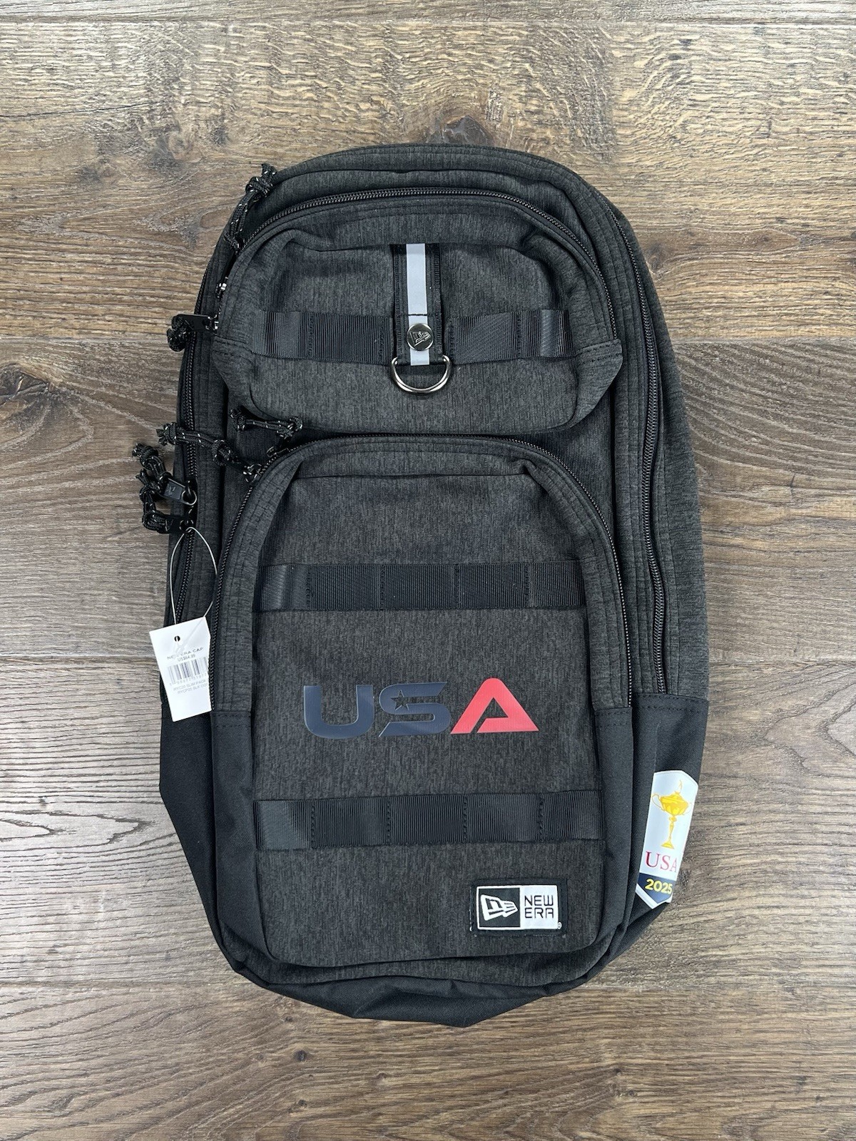 NWT New Era USA Ryder Cup 2025 tactical style 18" x 12 backpack MOLLE webbing