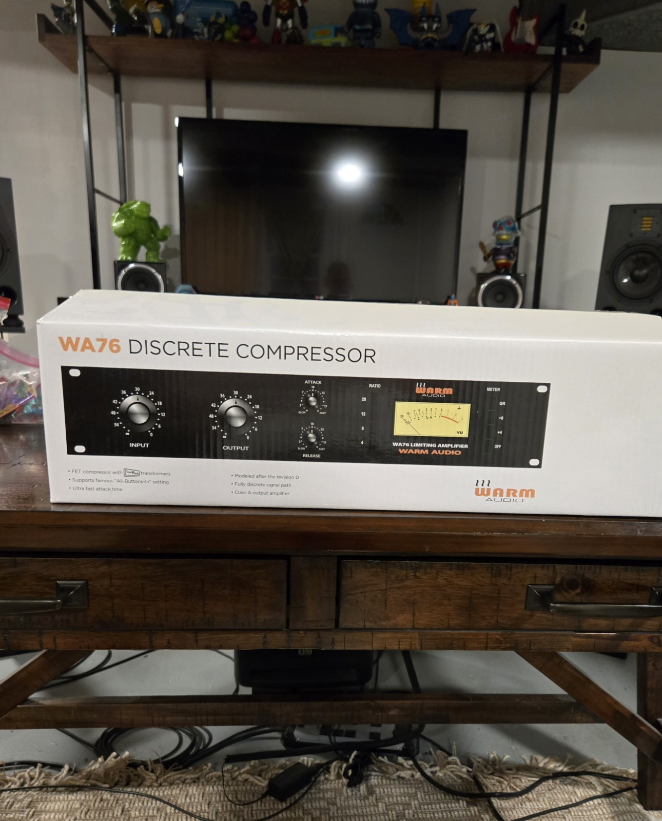 Warm Audio WA76 Discrete Analog FET Compressor