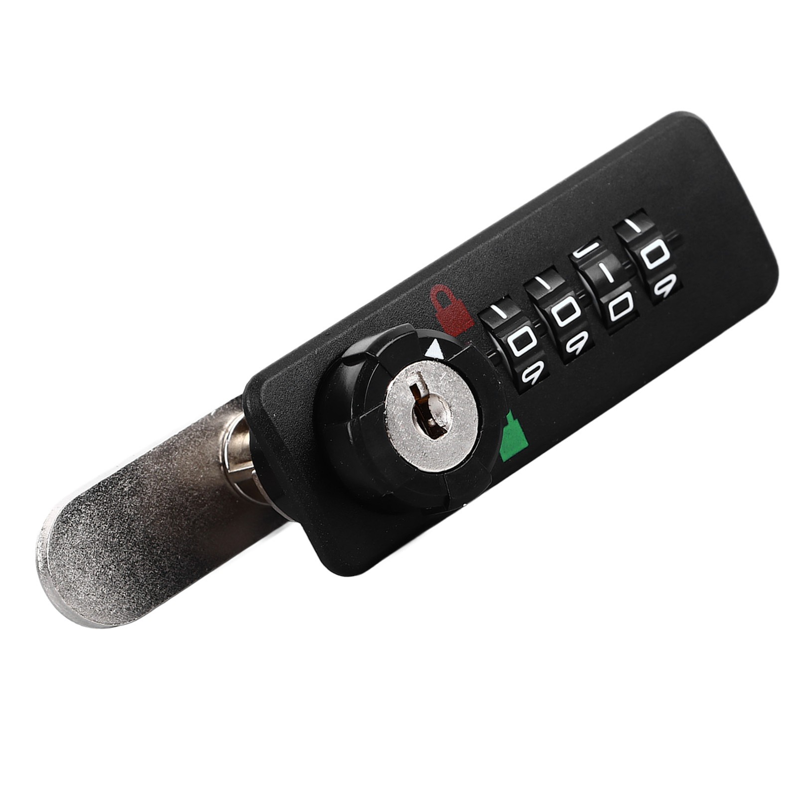 4 Digit Mechanical Dial Combination Lock For Secure Cabinet Protection Premium