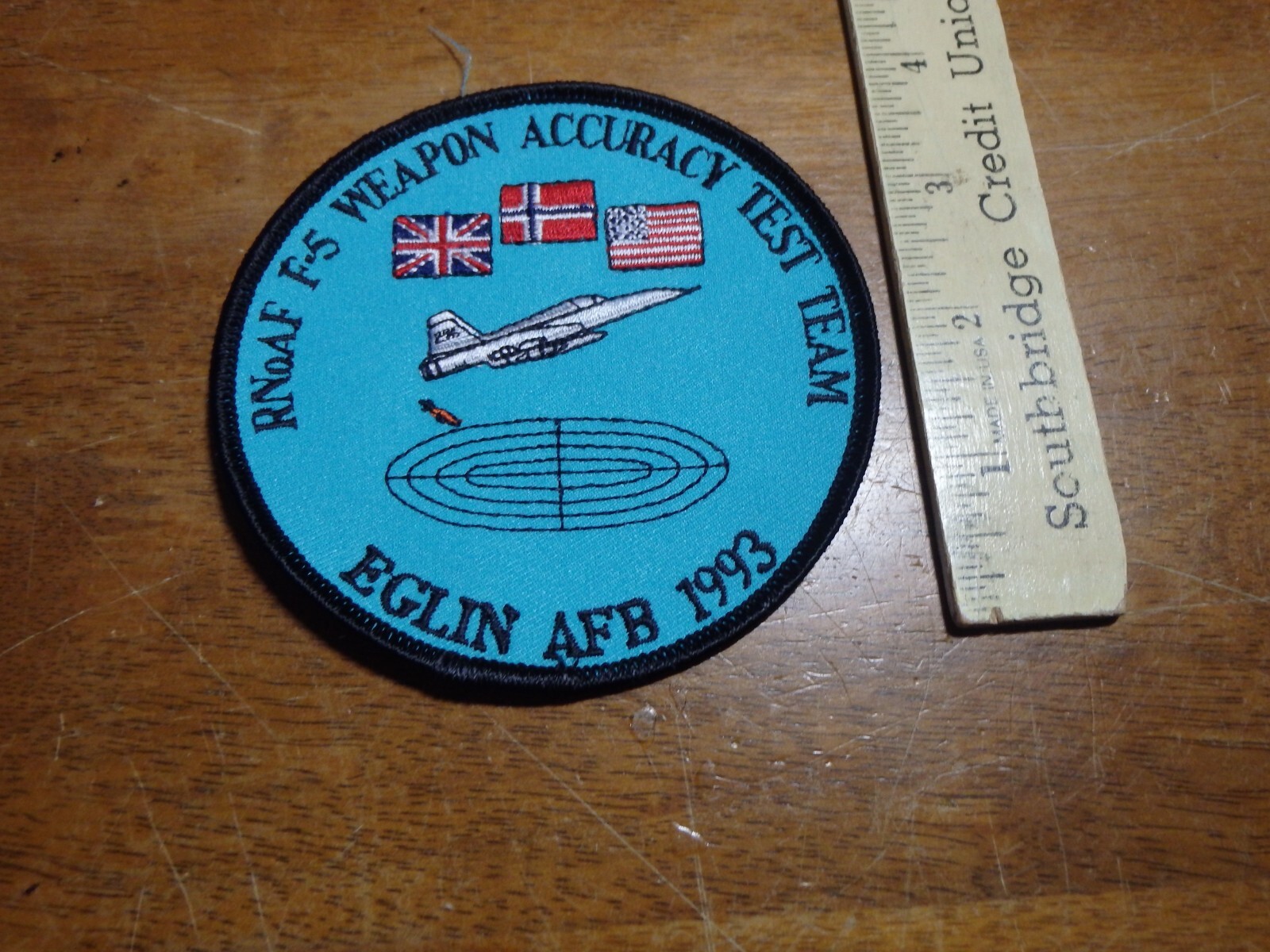 AIRFORCE EGLIN AFB 1993  RN AF F5 WEAPON ACCURACY TEST TEAM   BX T#110