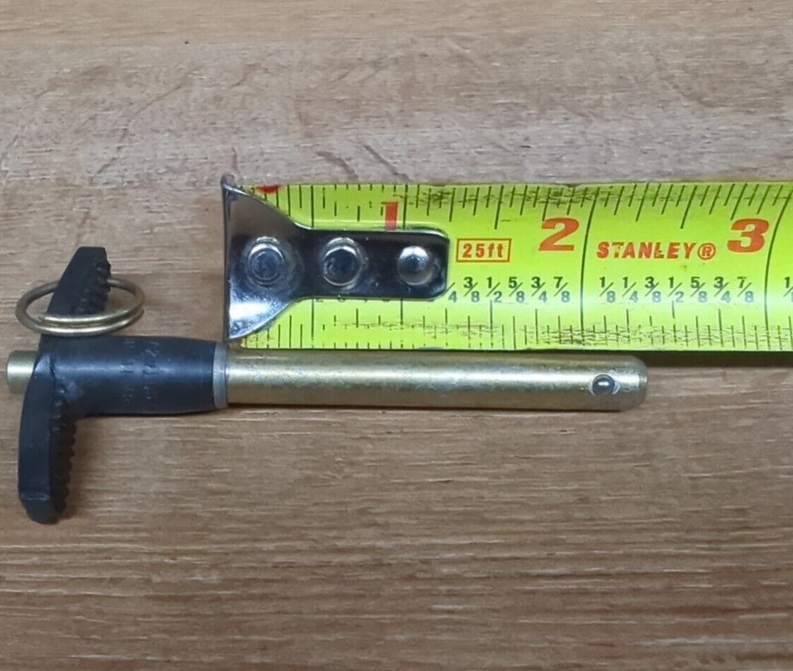 (1)  5/16" X 2 " GRIP LENGTH AVIBANK (T HDL) BALL LOCK QUICK RELEASE PIN