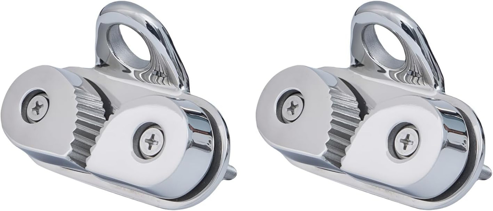 Cam Cleat 316 Stainless Steel,Proof Rope Cleats for 3‑15Mm Ropes, Boat Hardware