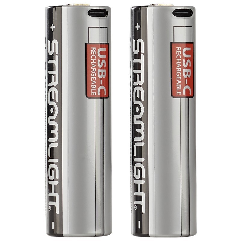 Streamlight 88133 SL-B48 Rechargeable Battery w/ USB-C Charging Port (2-Pack)