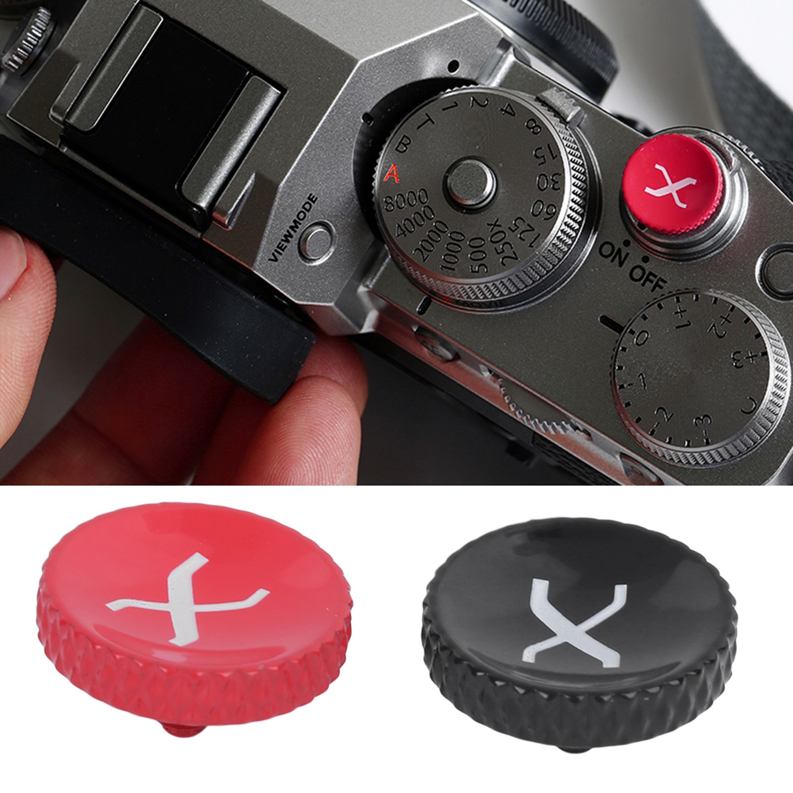 Camera Shutter Button Durable Alloy For Fuji X Series Cameras Easy To Use