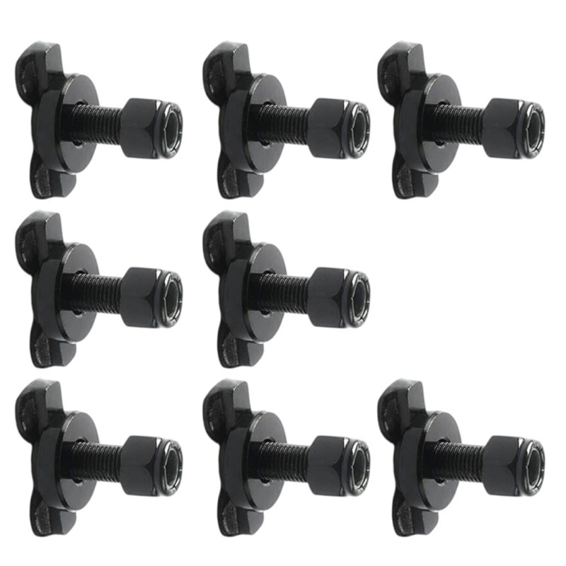 8PCS Adjustable L Shaped Track Rail System For Big Loads In Trucks Trailers