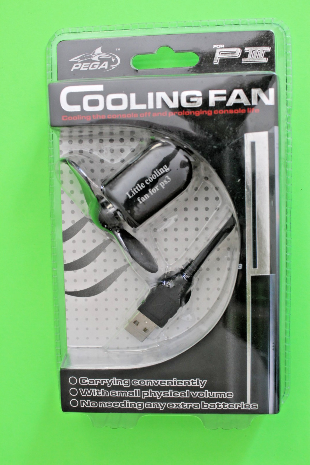 USB cooling fan for PS3 -External USB Fan for directional air flow Playstation 3