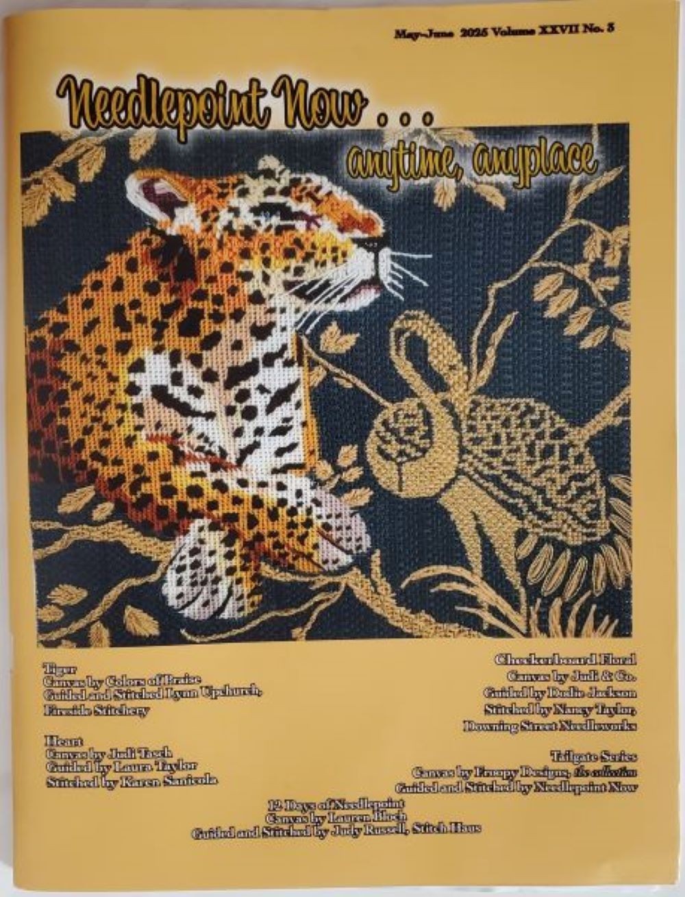 Needlepoint Now May June 2025 pattern magazine good condition