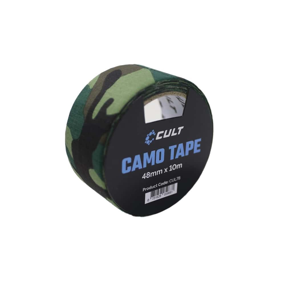 Cult Tackle DPM Camo Tape 10m 48mm - Carp Fishing Equipment Protection - NEW