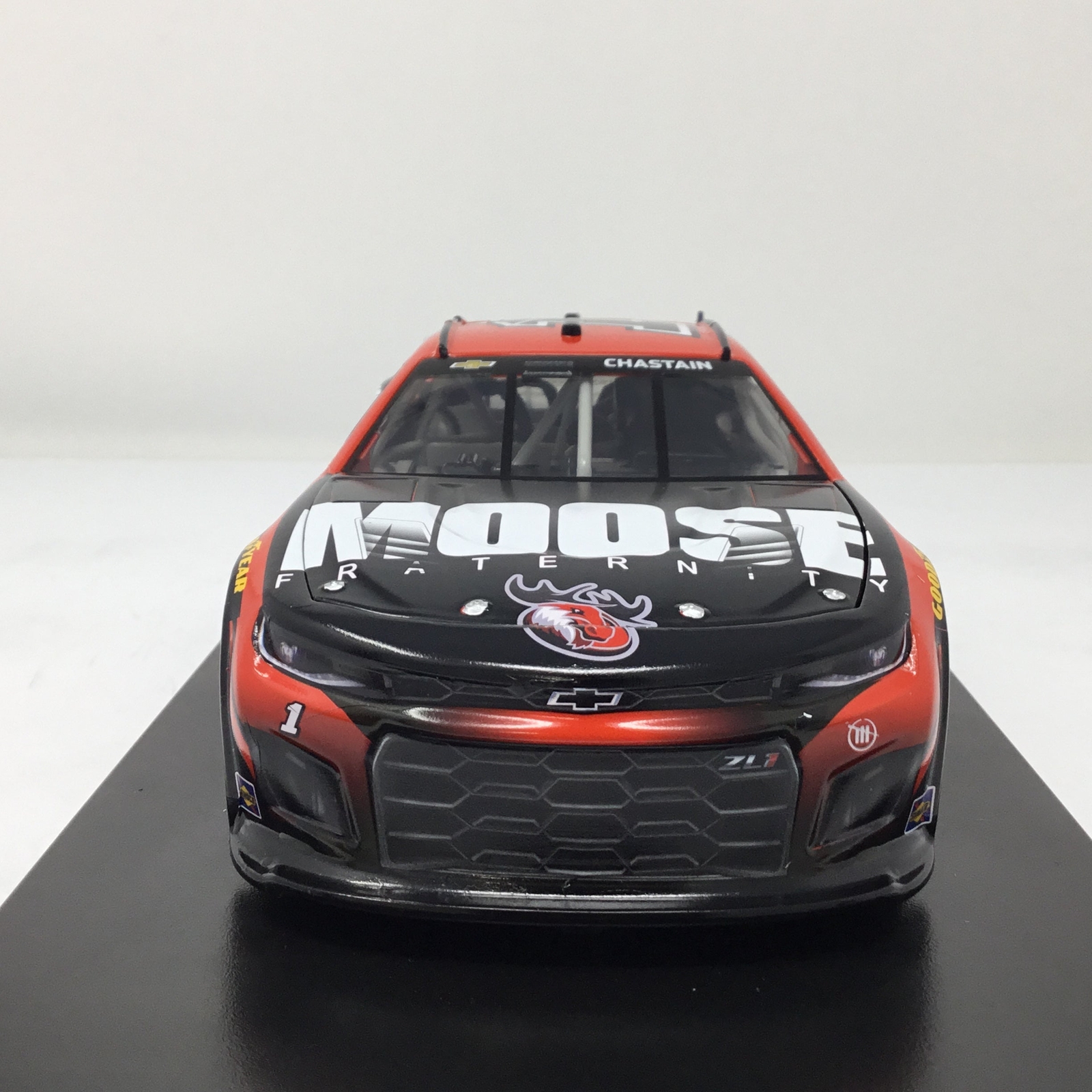 Ross Chastain 2024 Moose Fraternity Foil Number 1:24 Elite Diecast