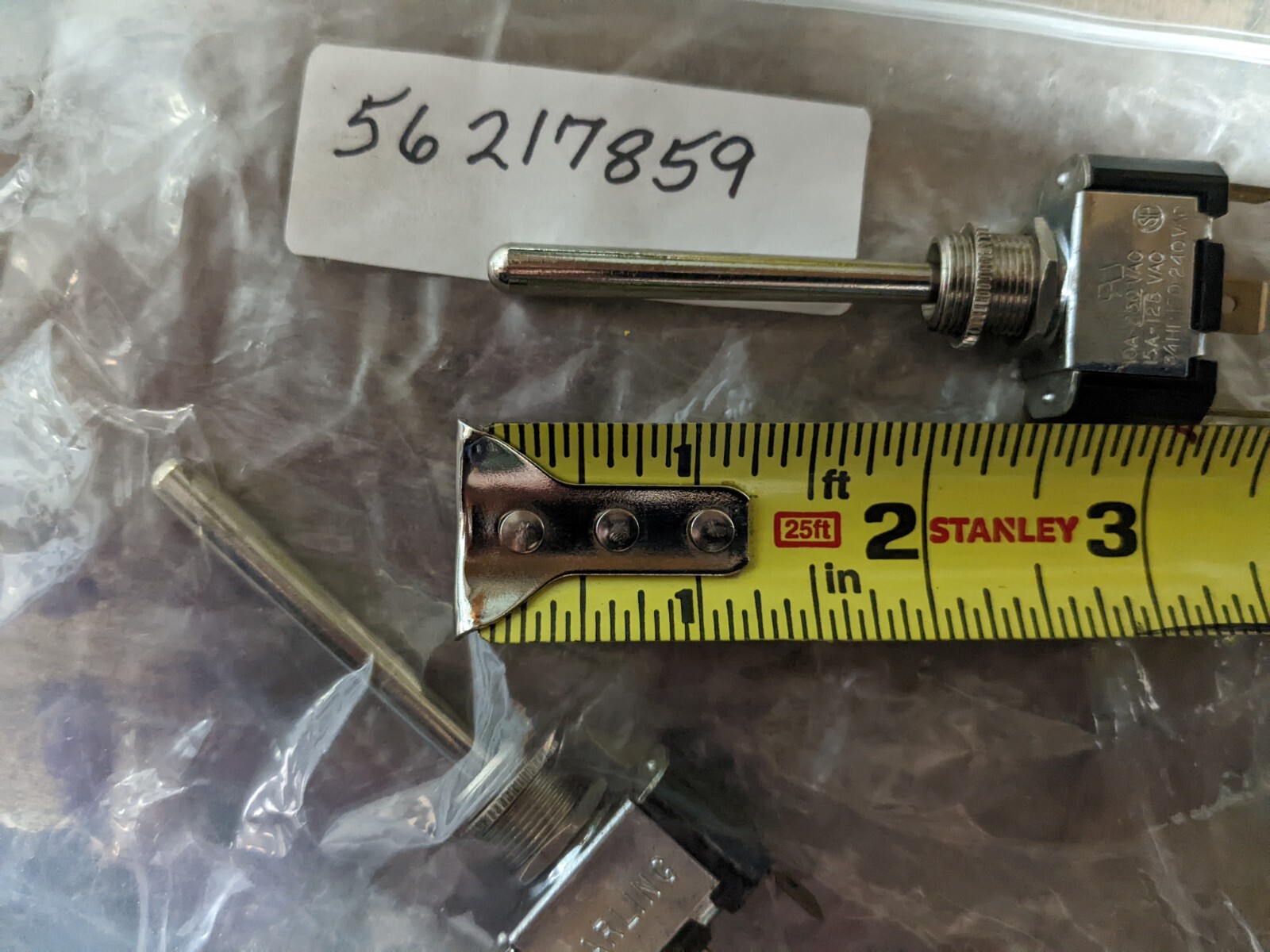 ADVANCE #56217859 LONG STEM SWITCH FOR CARPETRON 18 CARPET EXTRACTOR