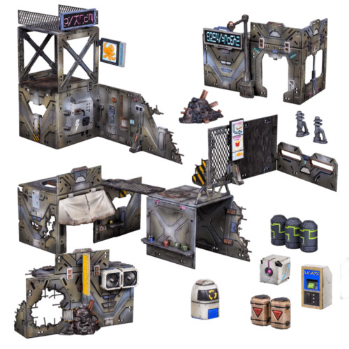 Deadzone Terrain Booster - Mantic Scifi Scenery 28mm MGDZM112