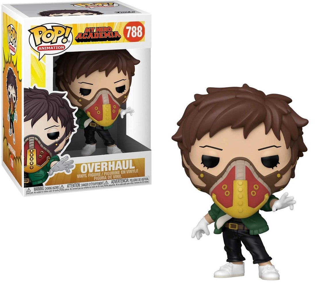 My Hero Academia Kai Chisaki with Face Cover Overhaul POP Figure #788 FUNKO NIB