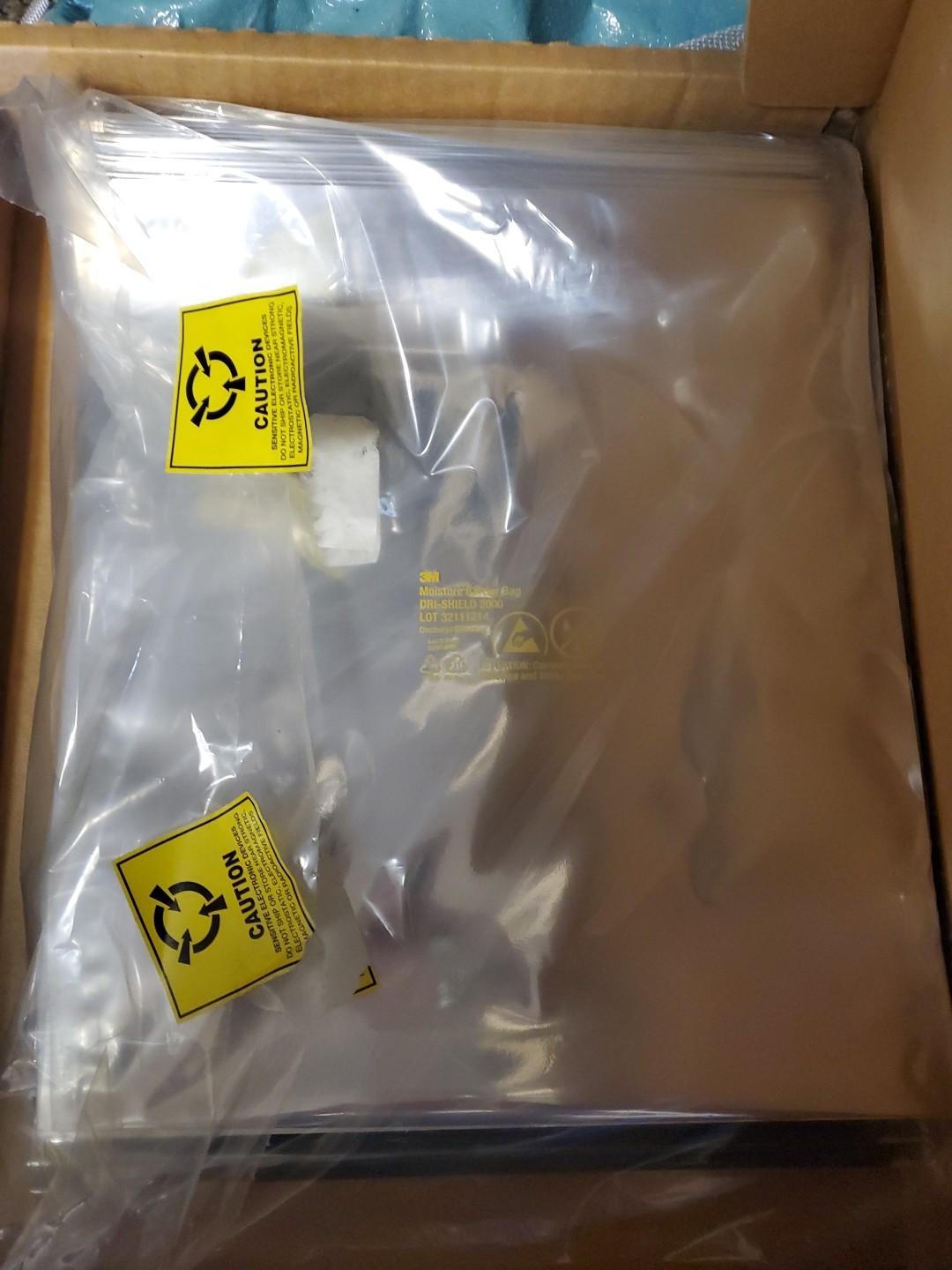 SCS 7001012 - MOISTURE BARRIER BAG, DRI-SHIELD 2000, 10x12, 100 EA