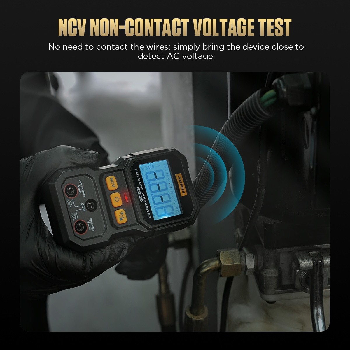 Digital Auto Diagnostic Multimeter Voltmeter Ohmmeter AC DC Meter 4000 Counts