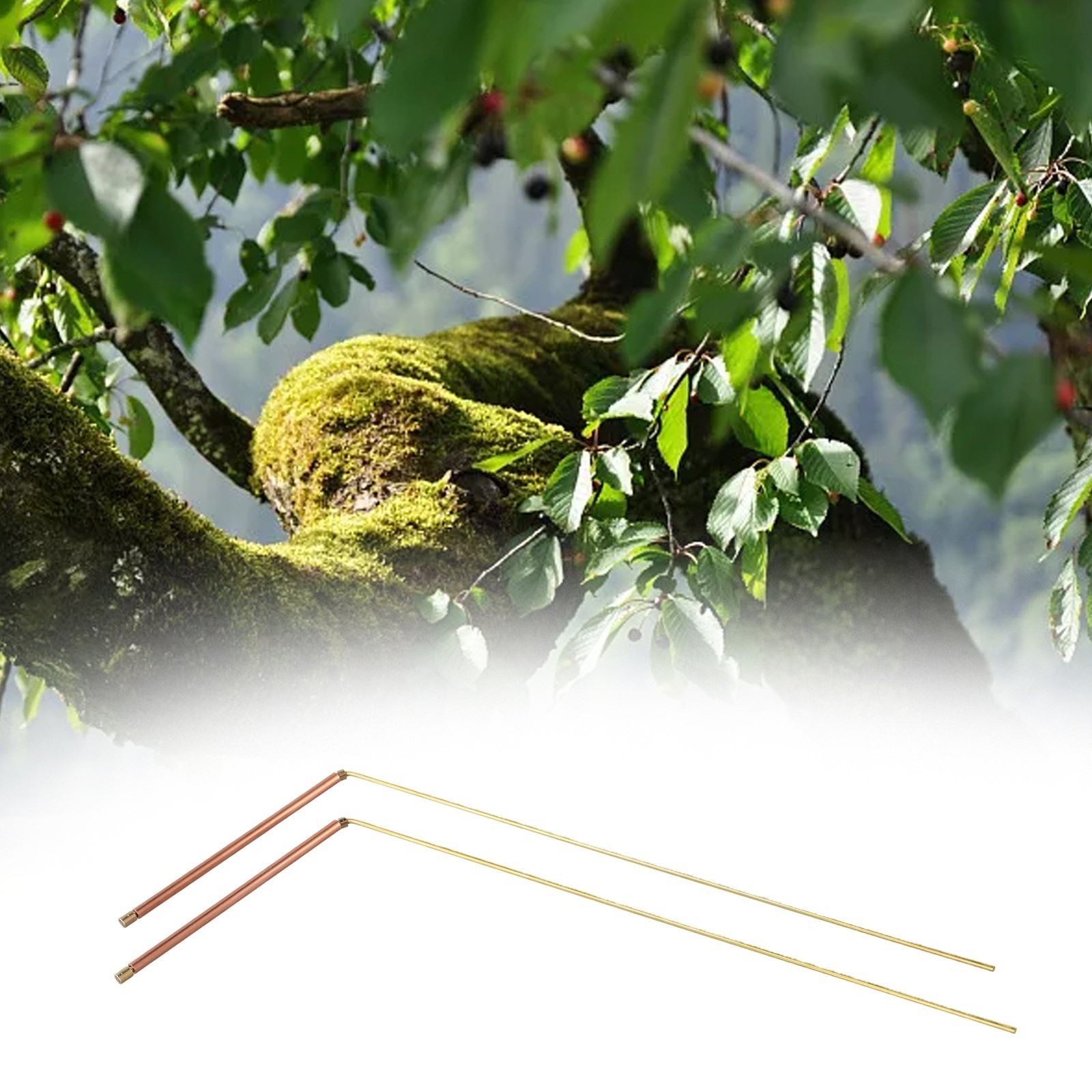 Professional Brass Divining Rods for Enhanced Dowsing and Treasure Discovery