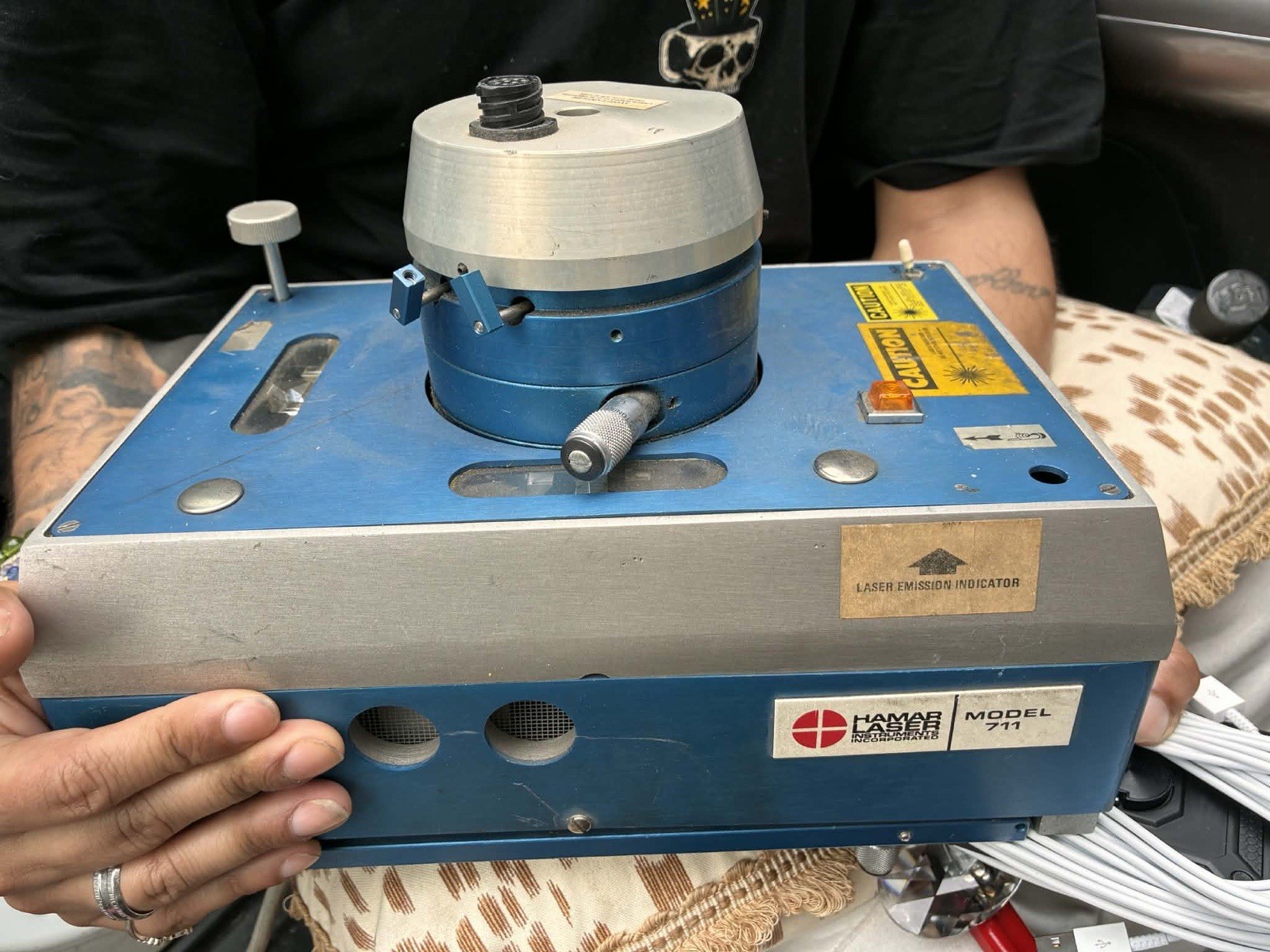 Hamar Laser Instruments  L-711 Laser Emission Indicator/level alignment system