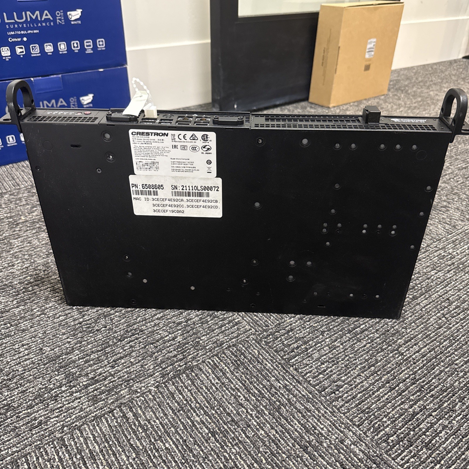 Crestron DM-NVX-DIR-80 Director AV over IP Controller Tested Working