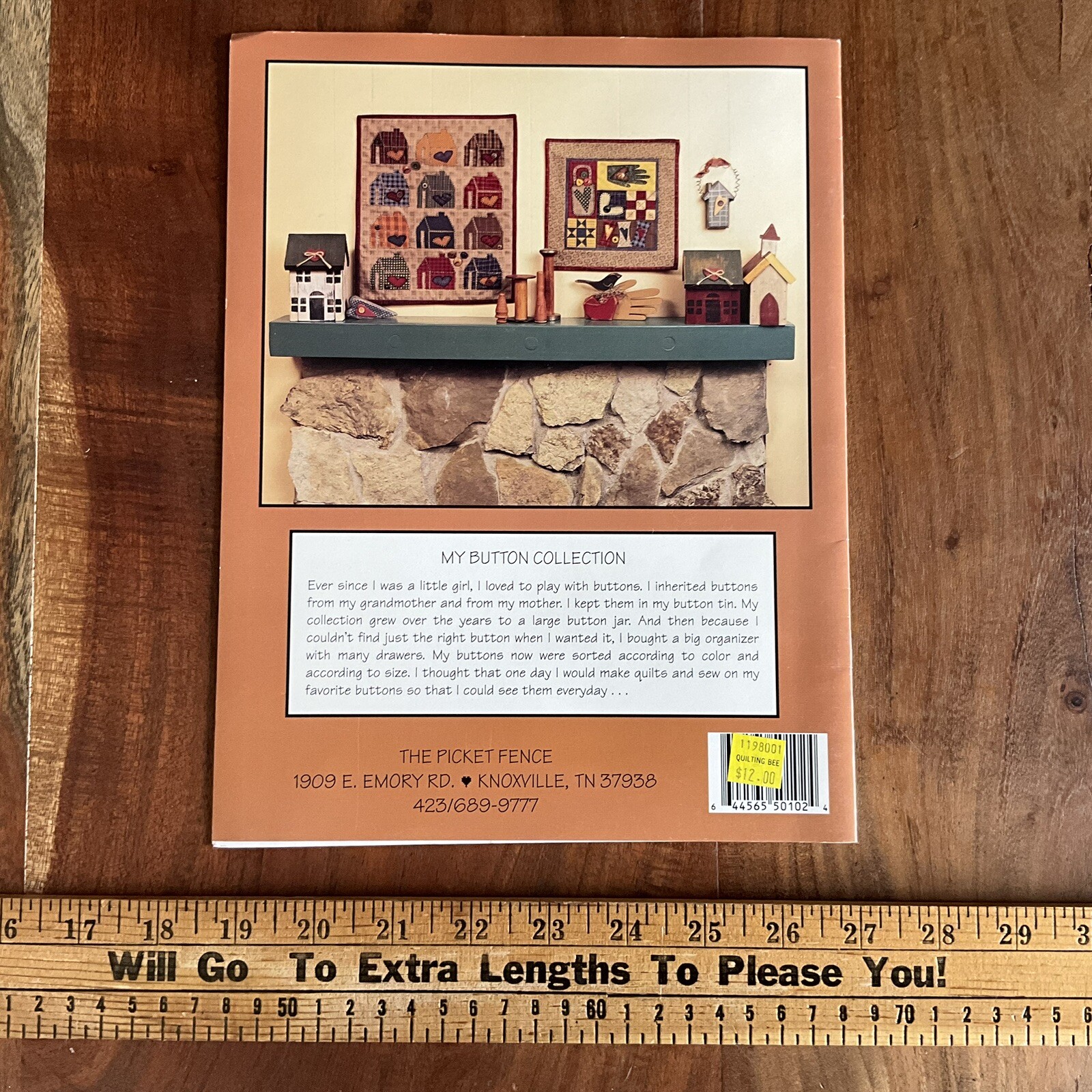 The Picket Fence Quilt Pattern Sew Many Buttons