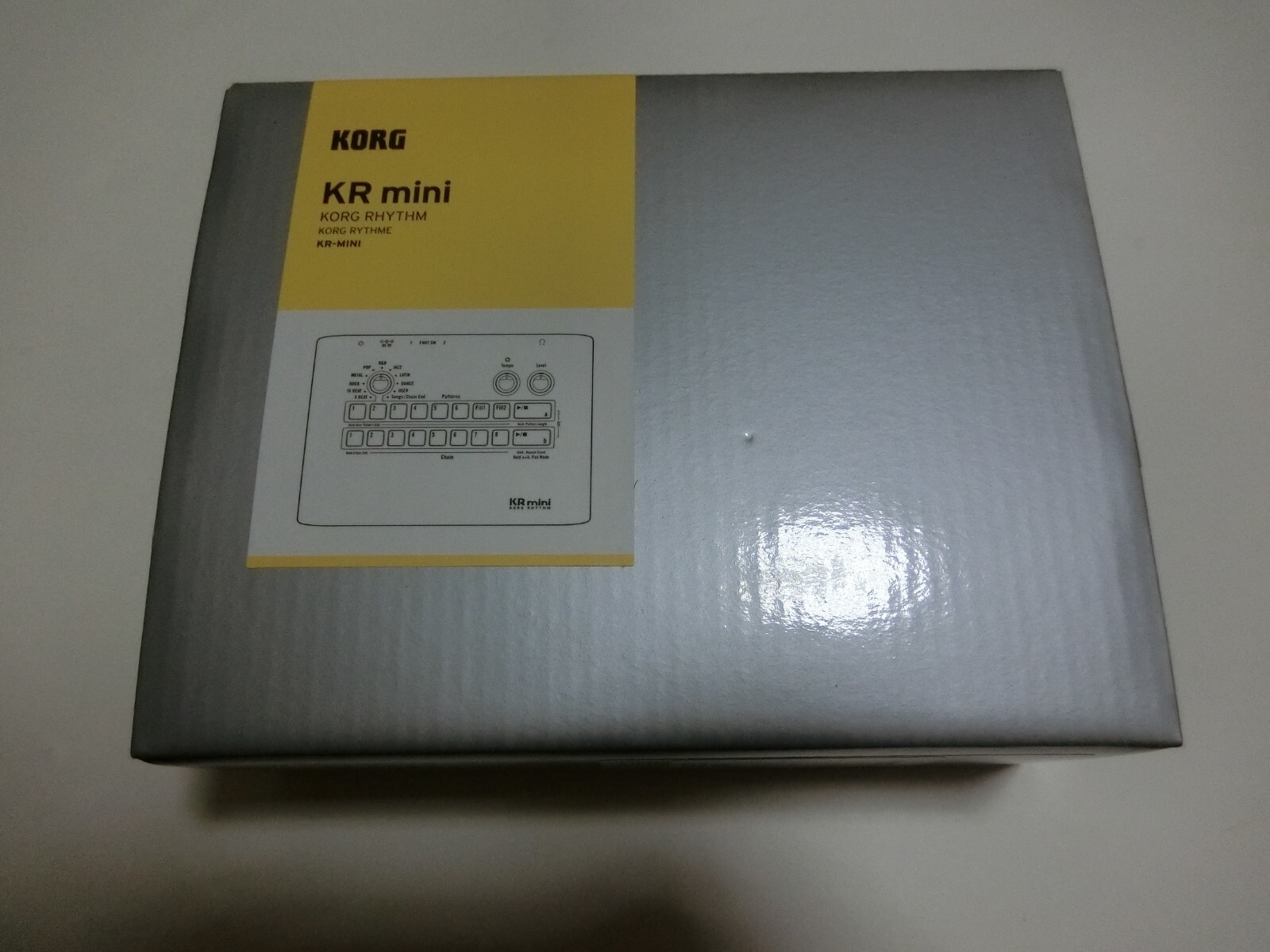 KORG KR Mini Compact Drum Machine With Built In Speaker Body Only