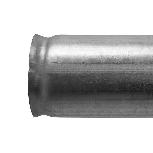 1-5/8" Dia x 5.5 ft. 16-Gauge Galvanized Steel Chain Link Fence Swaged Line Post