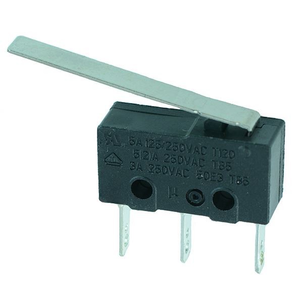 29mm Lever V4 Miniature Mini Microswitch SPDT 5A Micro Switch