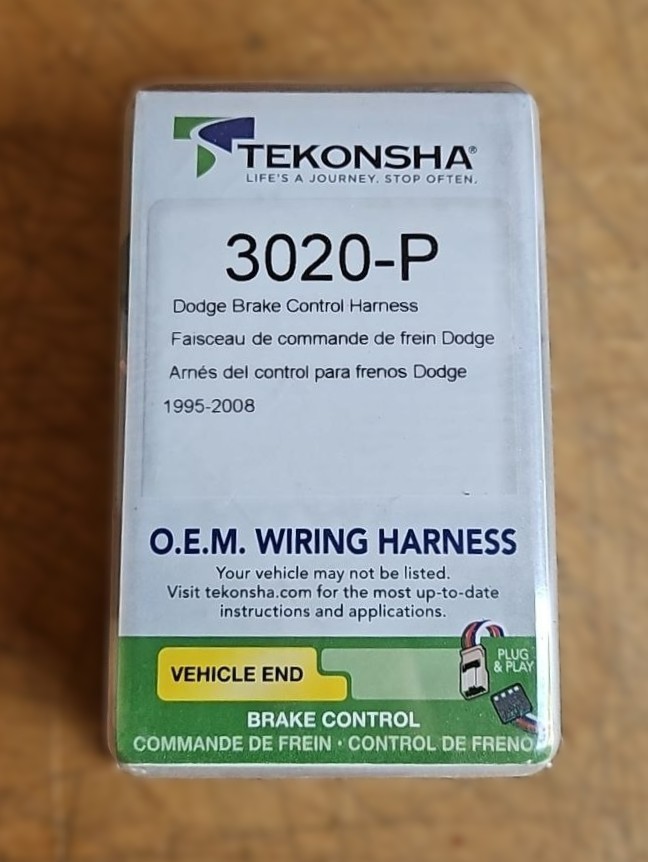 Tekonsha 3020-P Brake Control Wiring Adapter