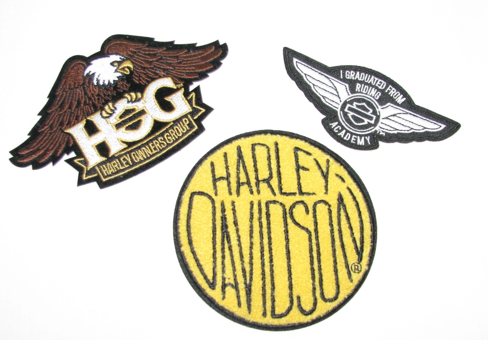 Harley Davidson motorcycle patches